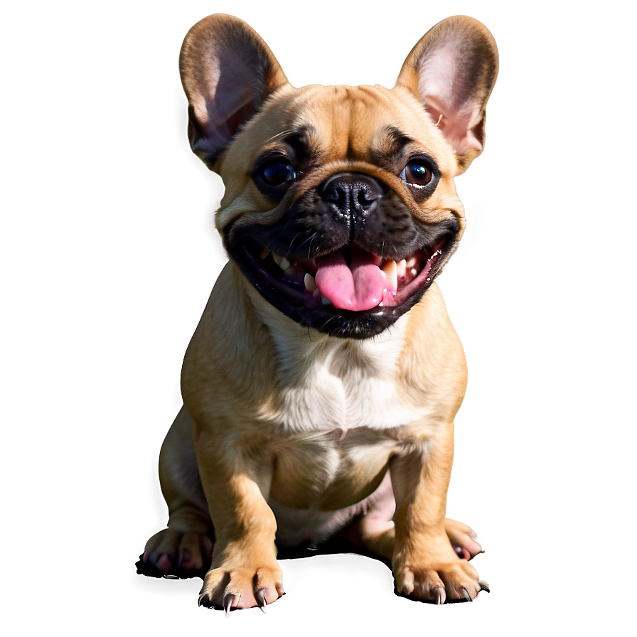 Smiling French Bulldog Png 06202024 PNG