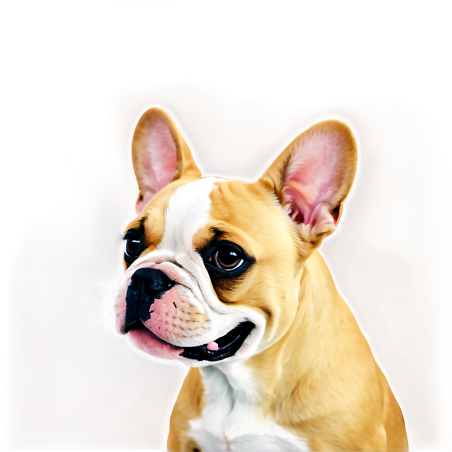 Smiling French Bulldog Png Vee PNG