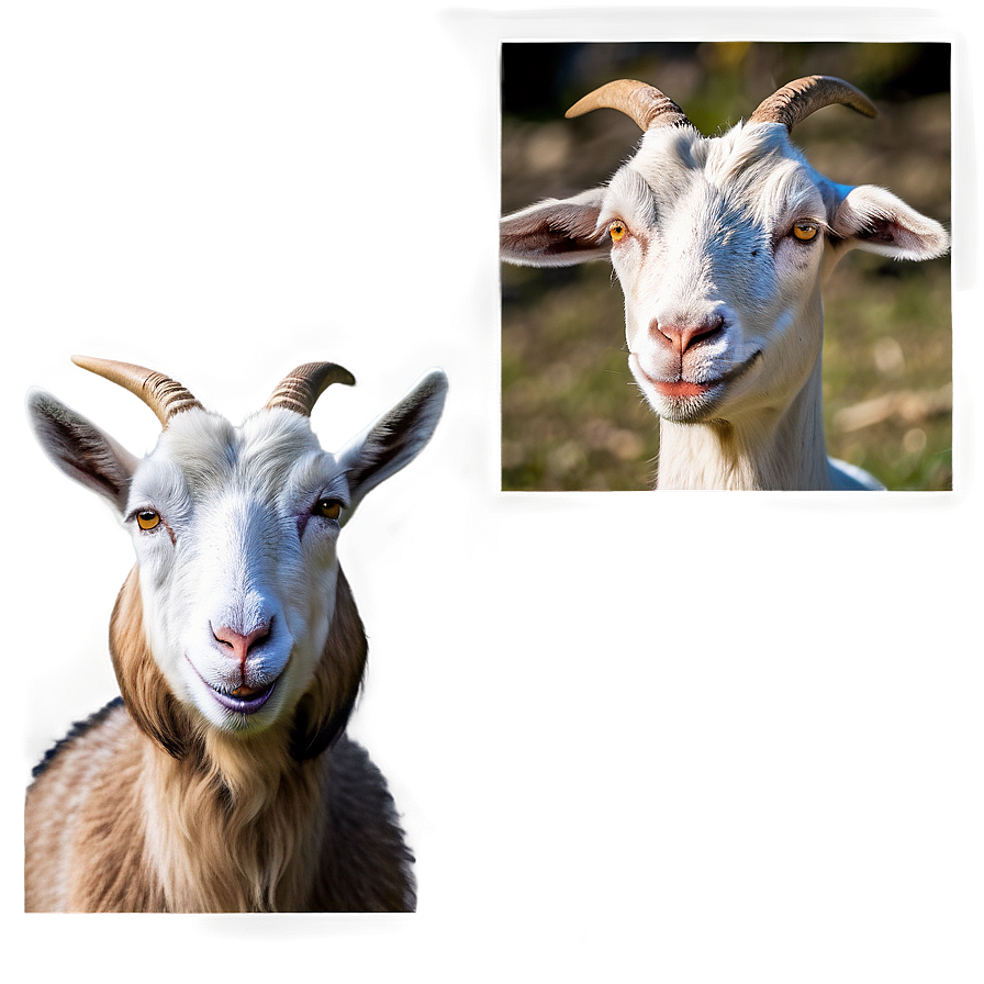 Smiling Goat Png 05232024 PNG