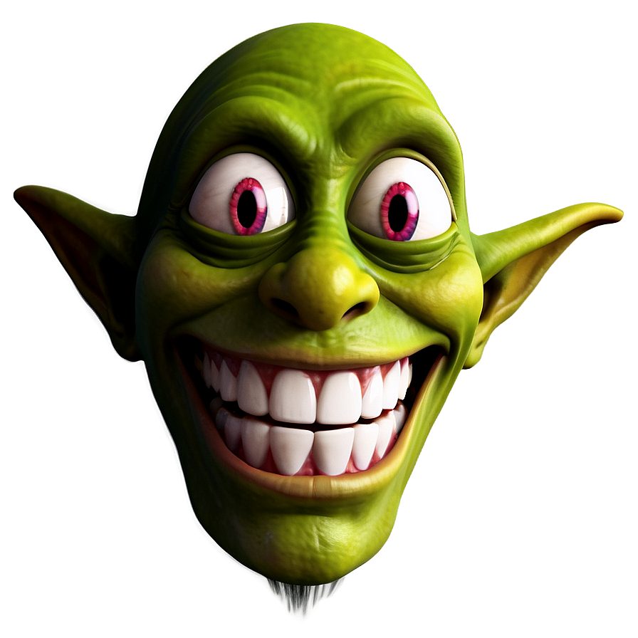 Smiling Goblin Emoji Png 05252024 PNG