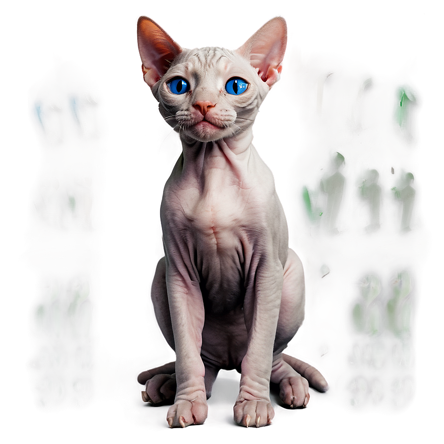 Smiling Hairless Cat Png 67 PNG