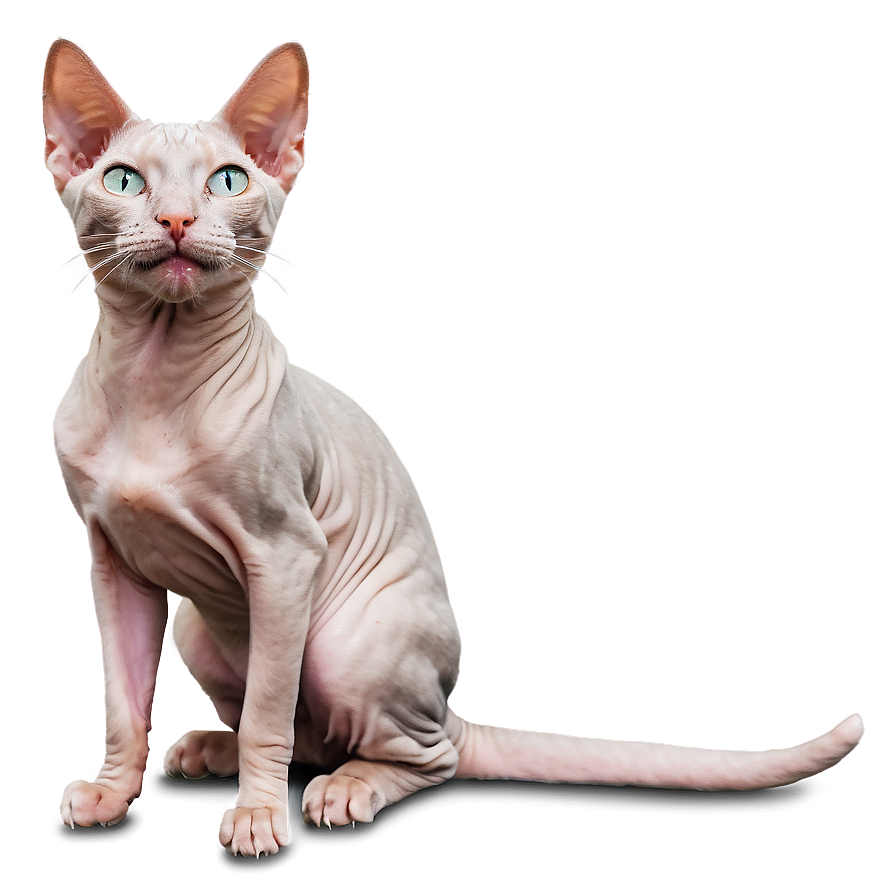 Smiling Hairless Cat Png Lhs56 PNG