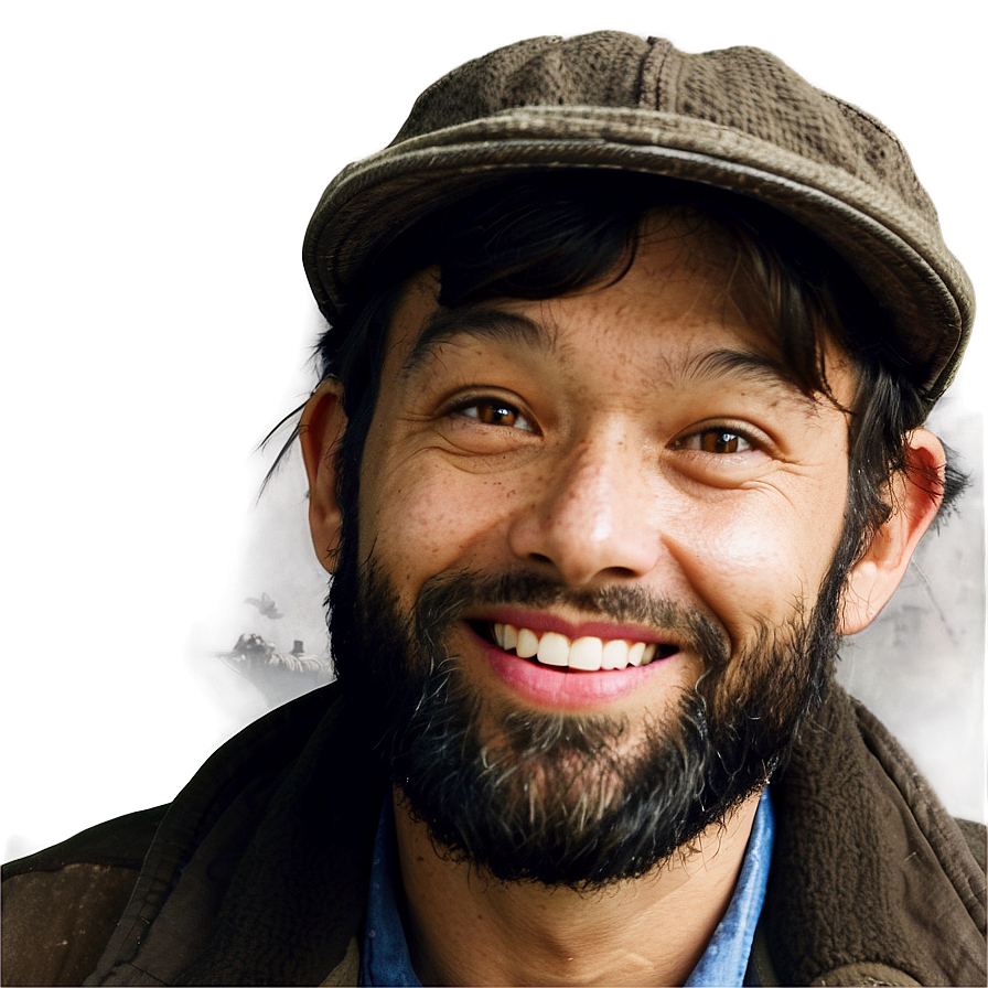 Smiling Hobo Graphic Png 3 PNG