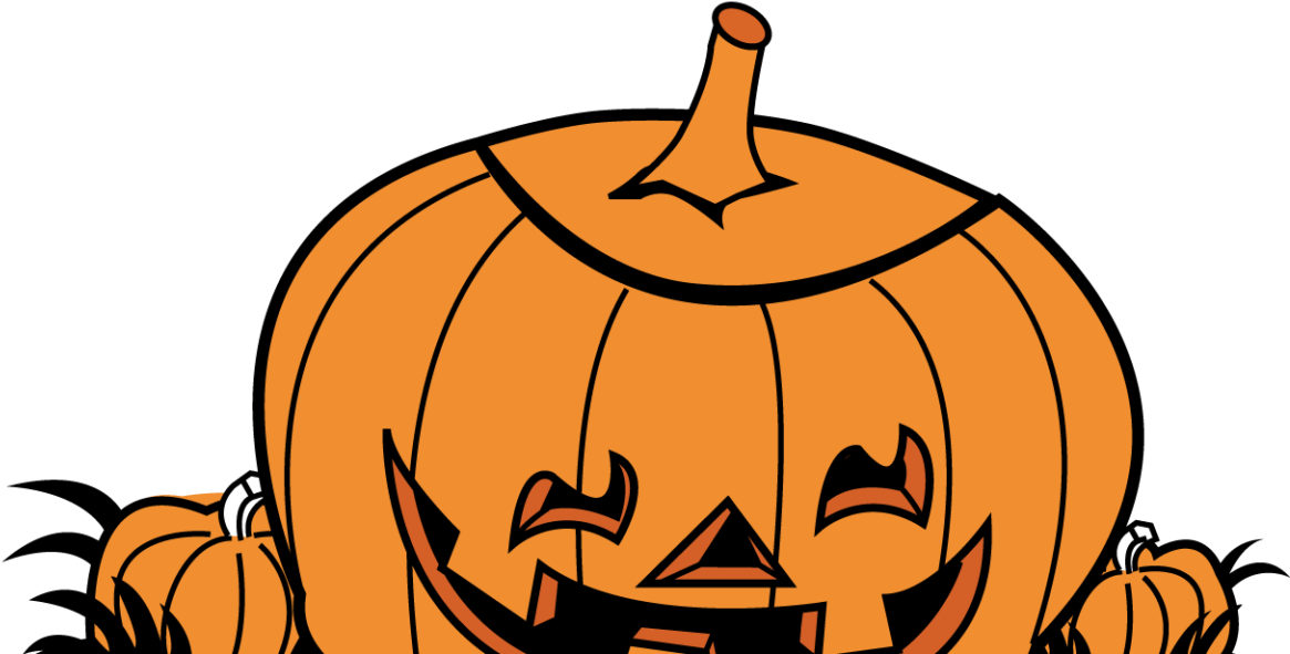 Smiling Jack O Lantern Halloween PNG