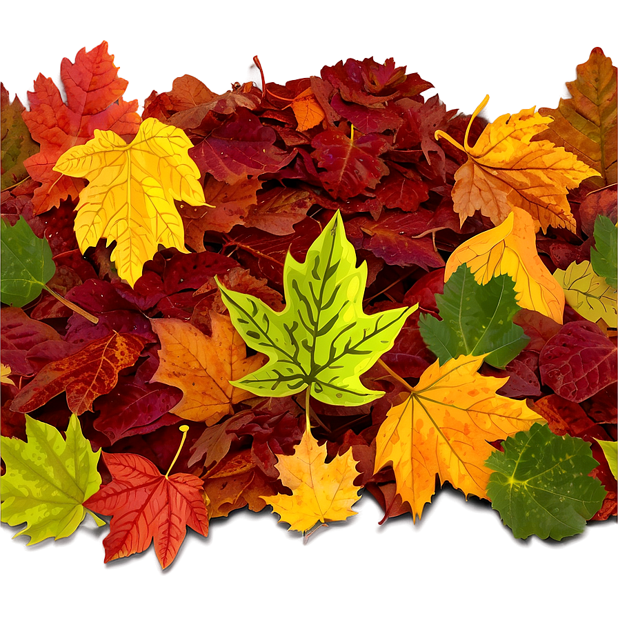 Smiling Leaf Pile Png Jwh21 PNG