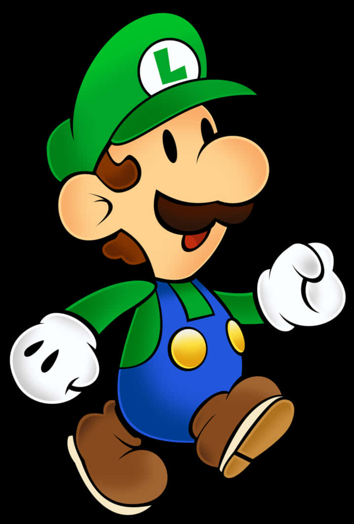 Download Luigi Classic Video Game Character | Wallpapers.com