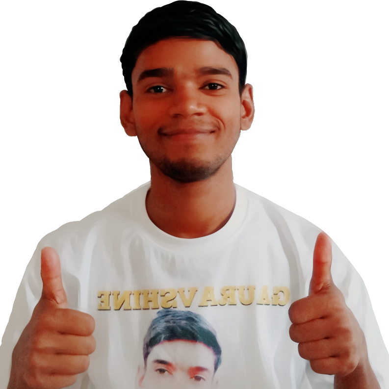Smiling Man Thumbs Up Gurushala Shirt PNG