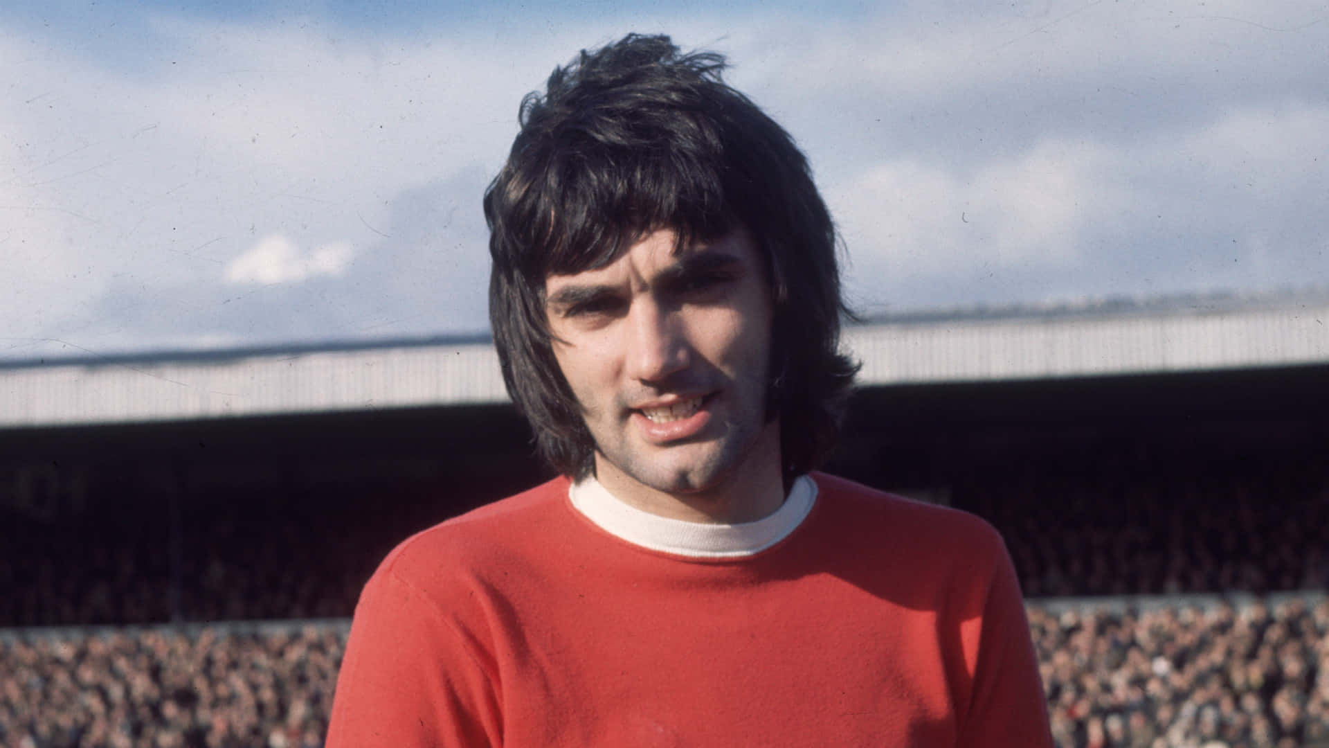 Smiling Manchester United George Best Wallpaper