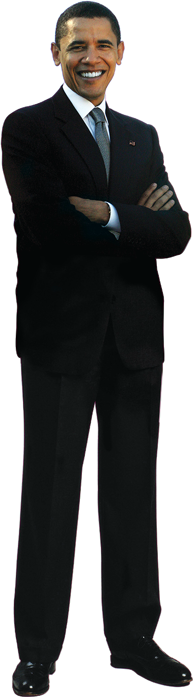 Smiling Manin Suit Standing PNG