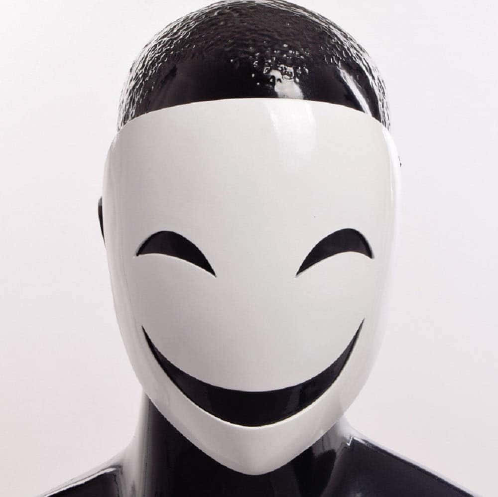 Mannequin Avec Masque Sourire Fond d'écran