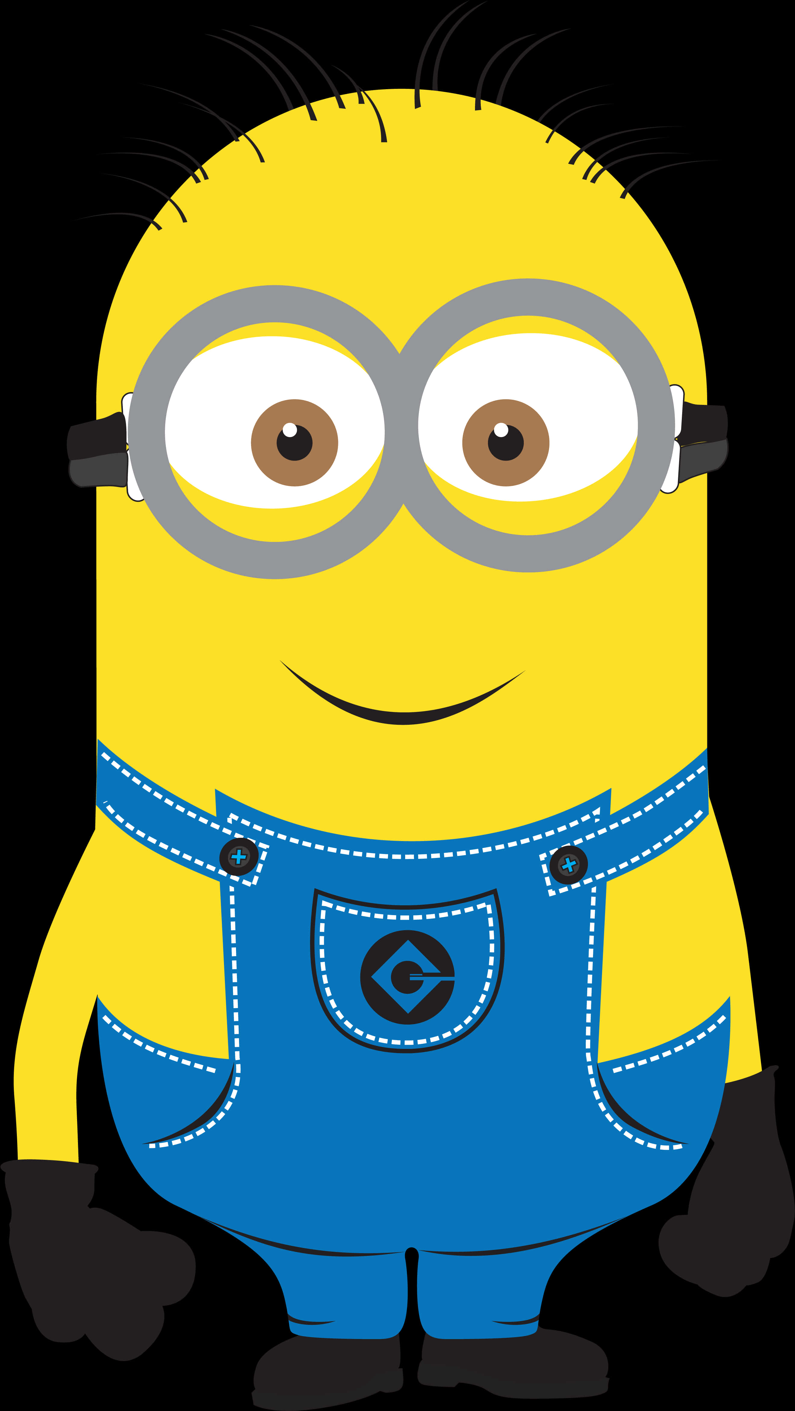 Smiling Minion Clipart PNG