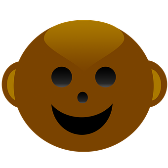 Smiling Monkey Emoji PNG