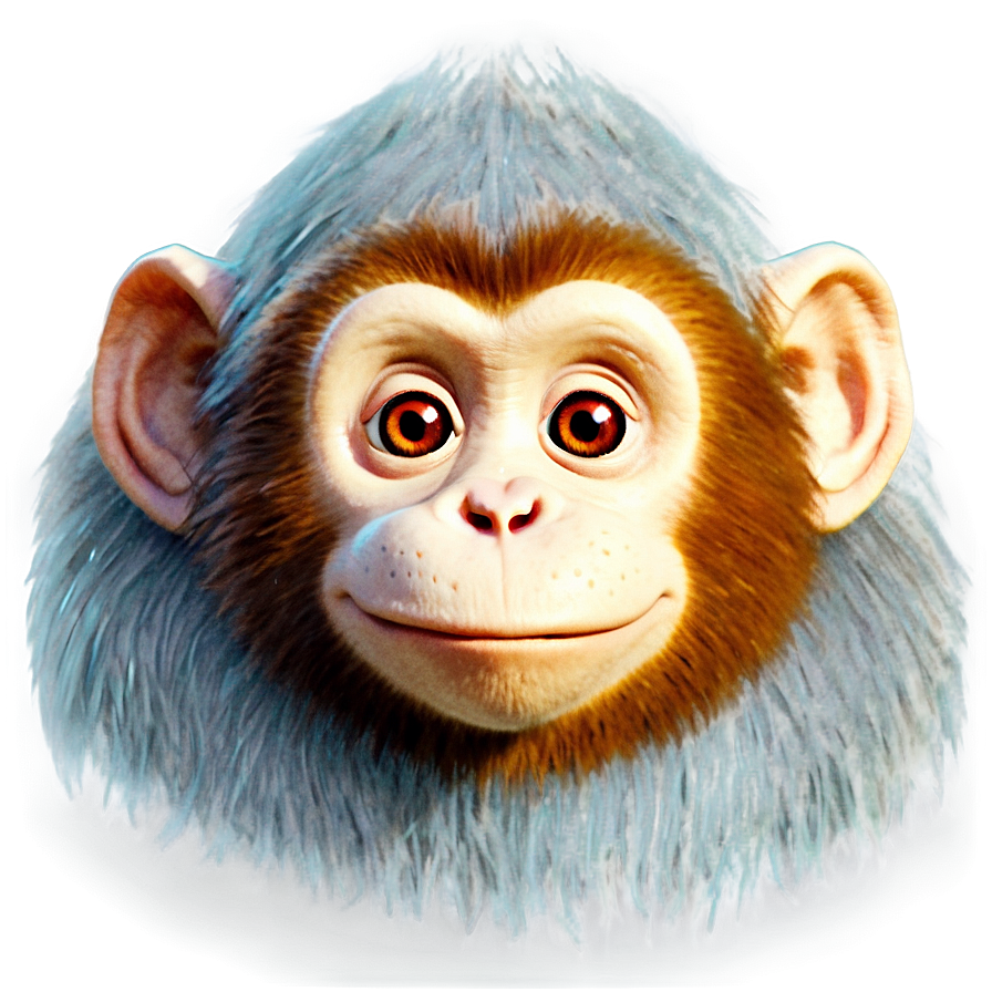 Smiling Monkey Face Png 59 PNG