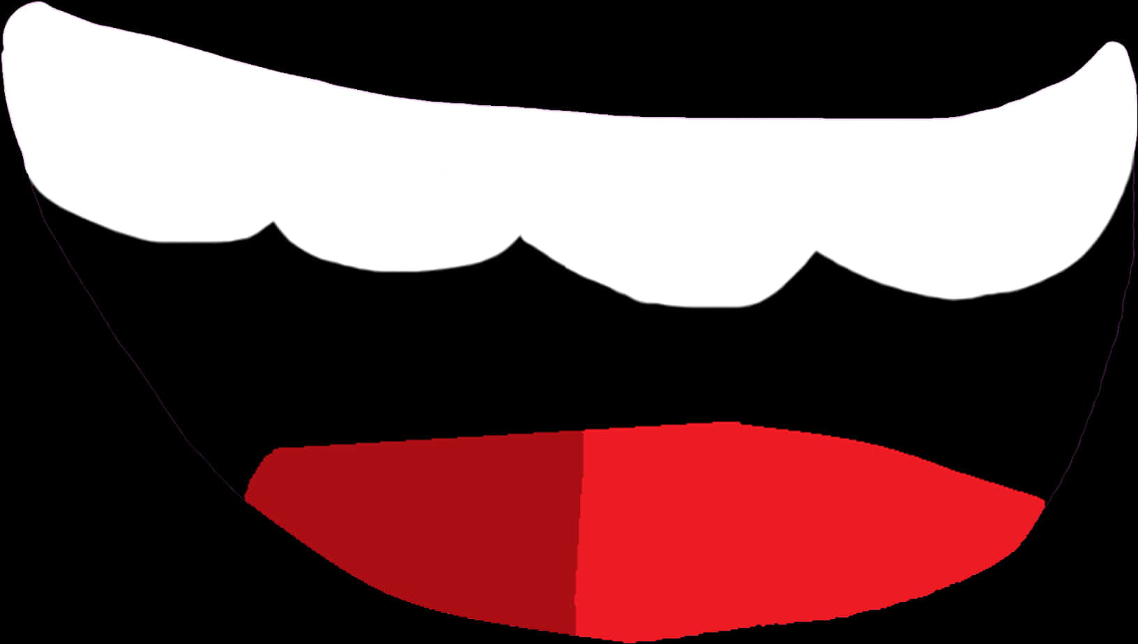 Smiling Mouth Graphic SVG