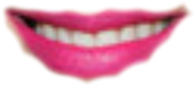 Smiling Mouth Pink Lips PNG