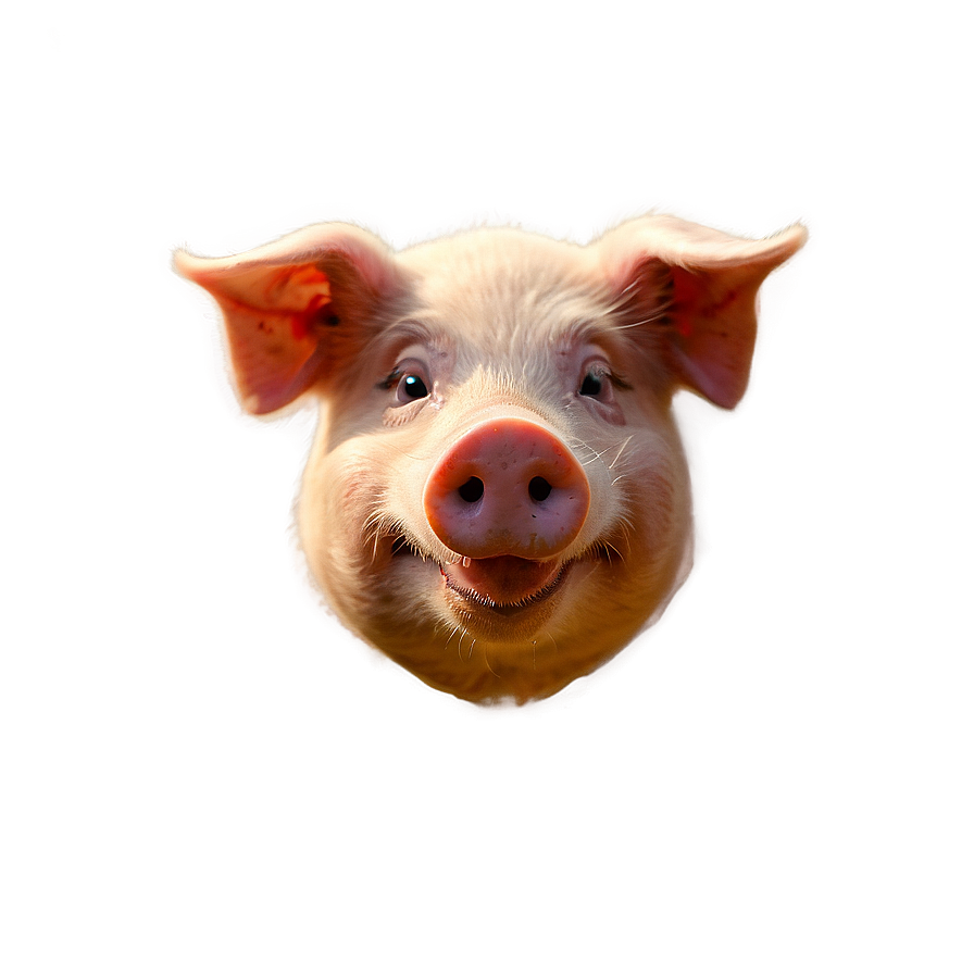 Download Smiling Pig Png 83 | Wallpapers.com