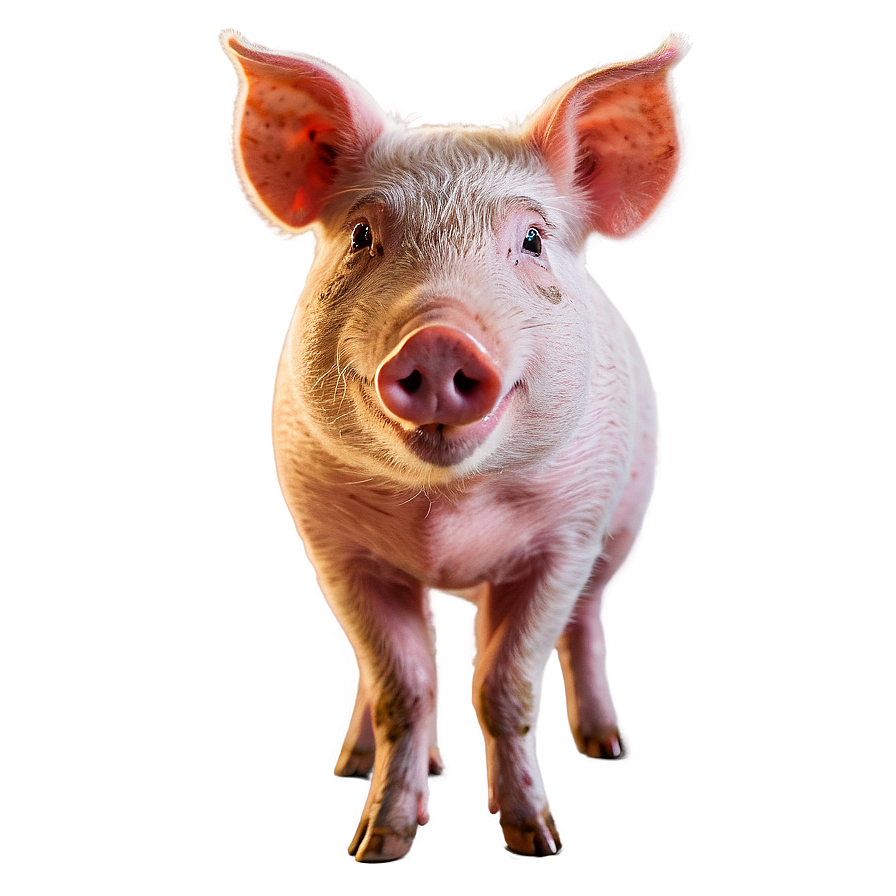 Download Smiling Pig Png Vac | Wallpapers.com