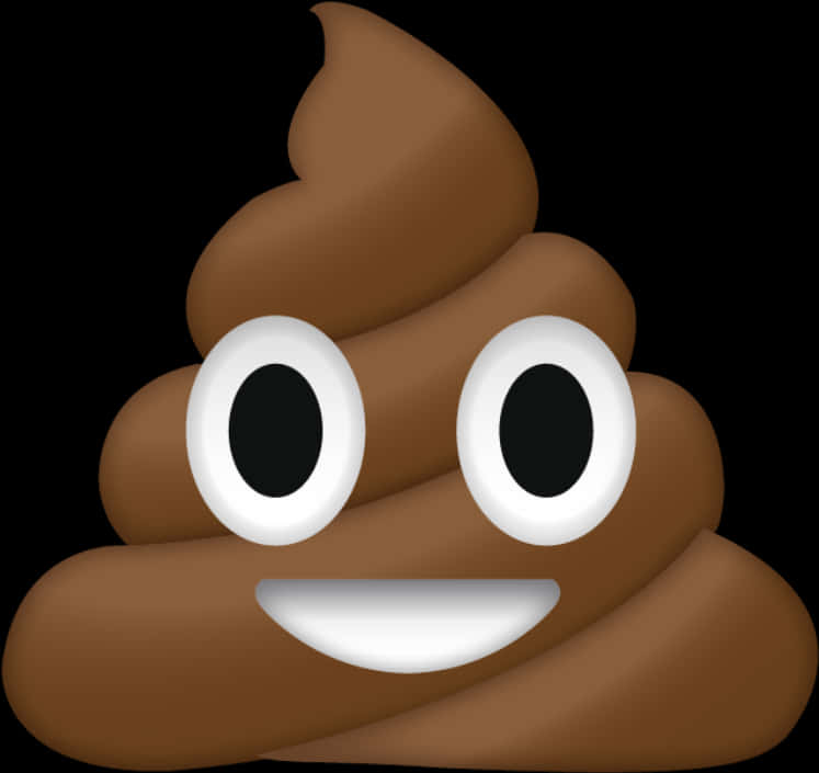 Download Smiling Poop Emoji.png | Wallpapers.com