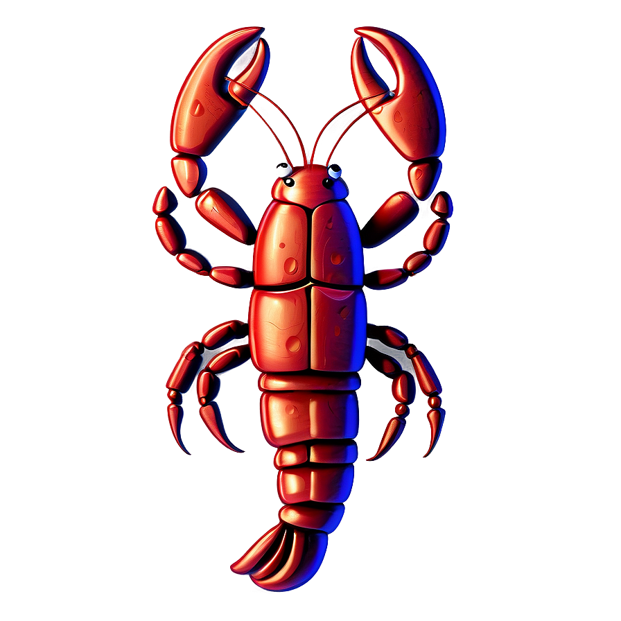 Smiling Red Lobster Cartoon Png 58 PNG