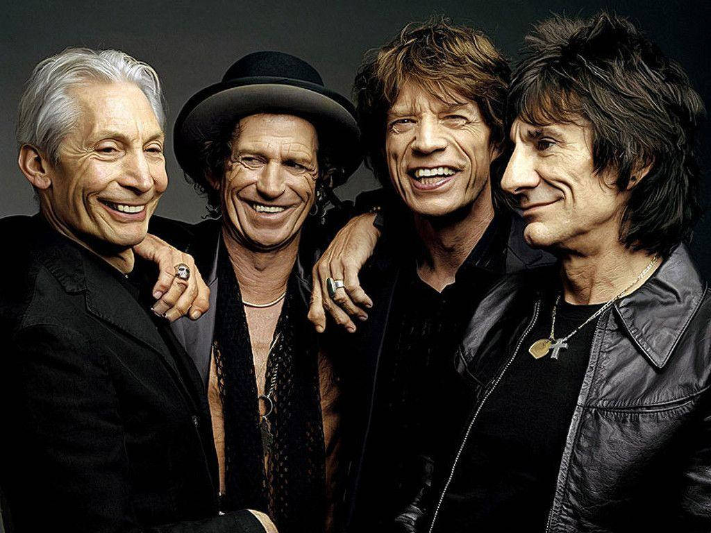 Smiling Rolling Stones Wallpaper