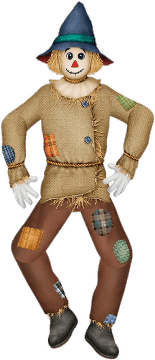 Smiling Scarecrow Puppet.png PNG