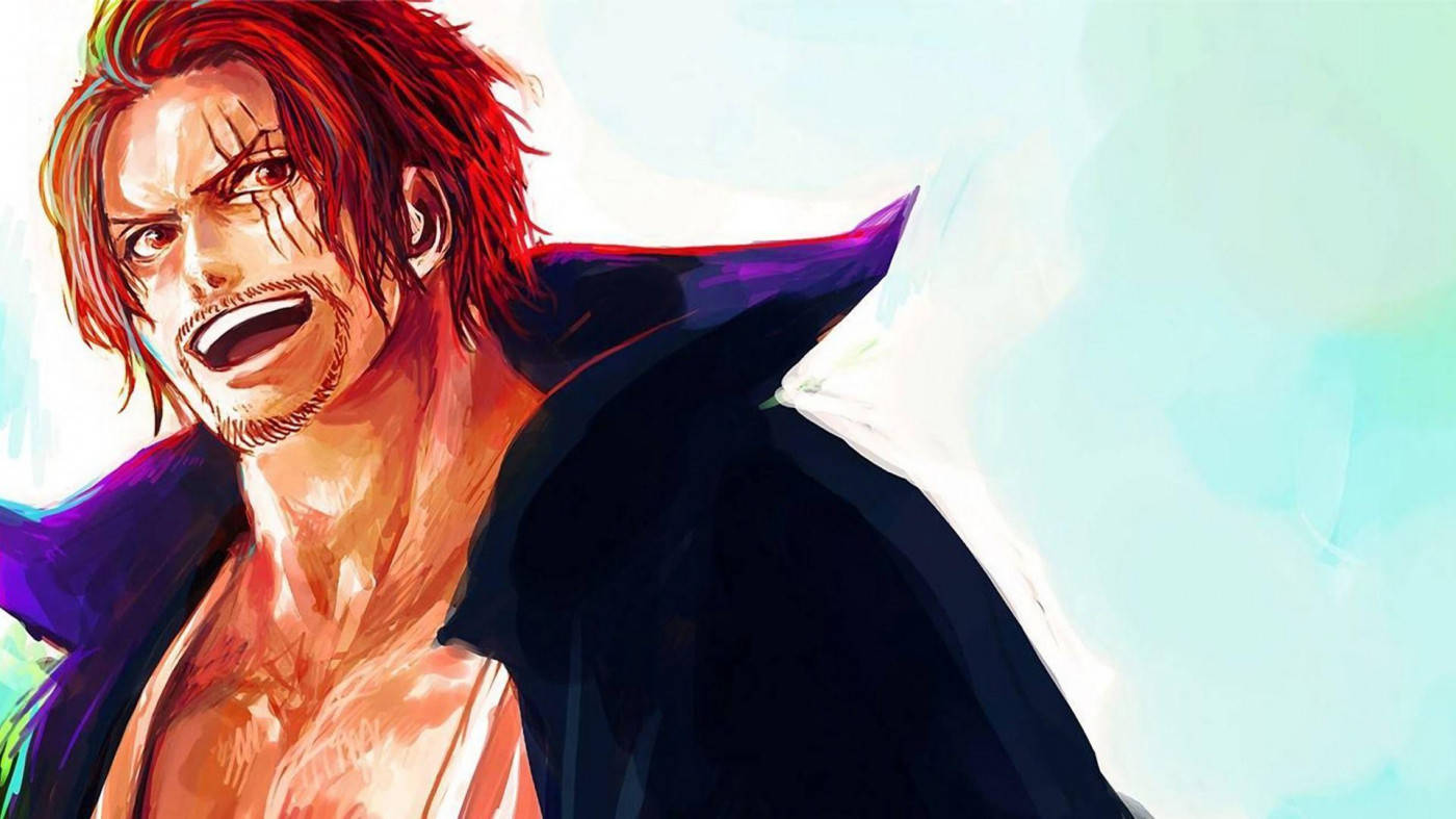 Download Smiling Shanks One Piece Wallpaper 