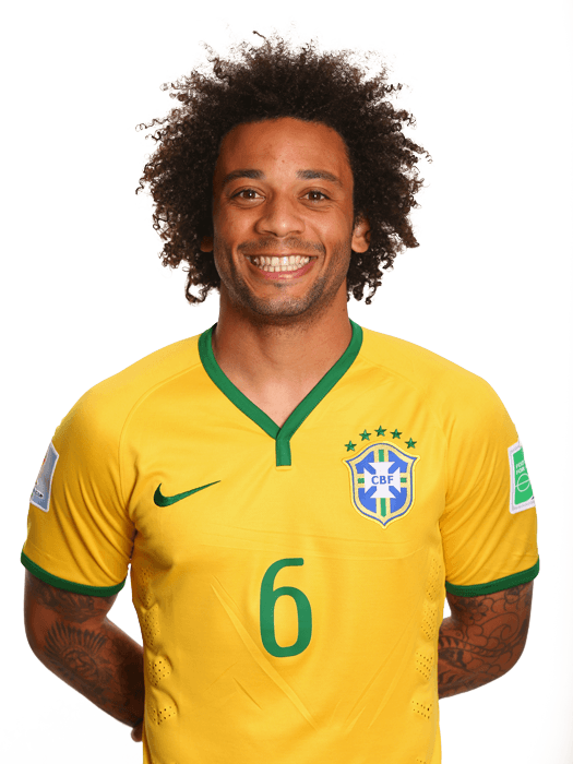 Smiling Soccer Playerin Yellow Jersey PNG