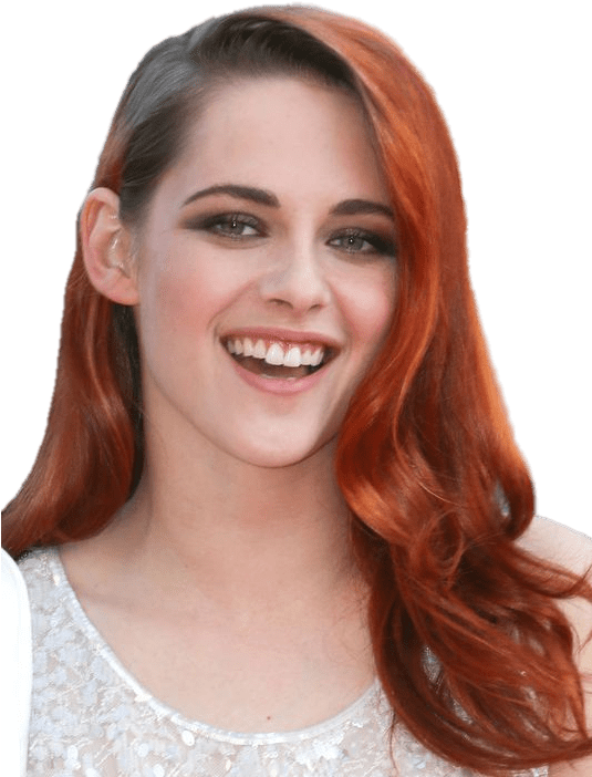 Smiling Womanwith Red Hair PNG