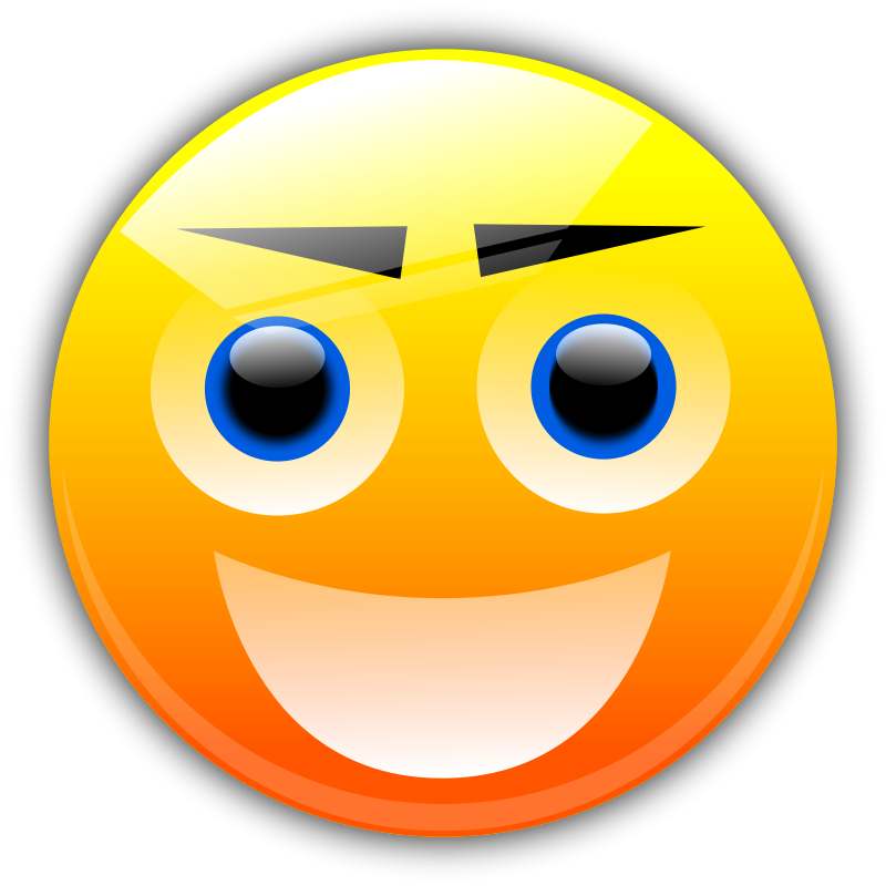 Smirking Emoji Graphic PNG