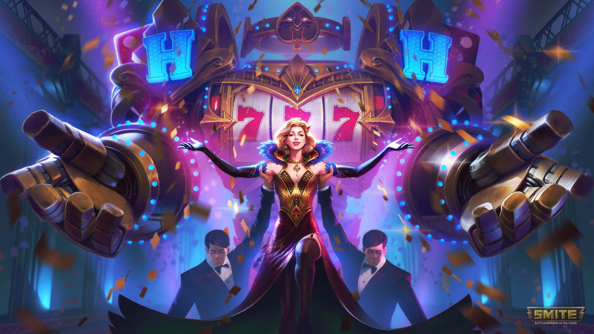 Unleash your inner goddess with Smite, a mythical MOBA game Wallpaper