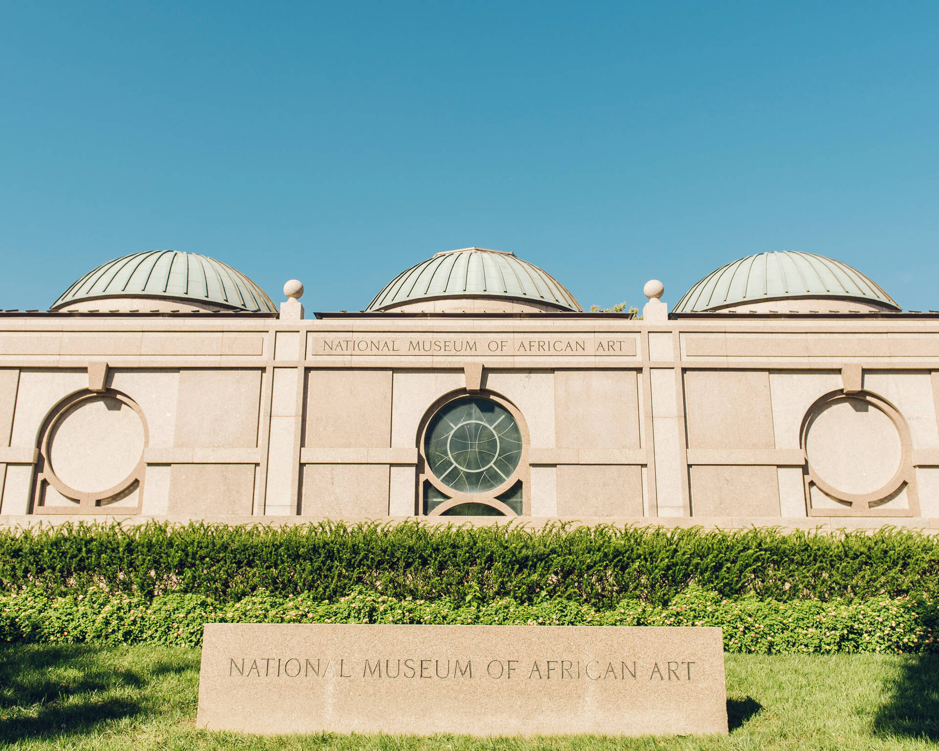 Smithsonian Museum til Afrikansk Kunst Tapet Wallpaper