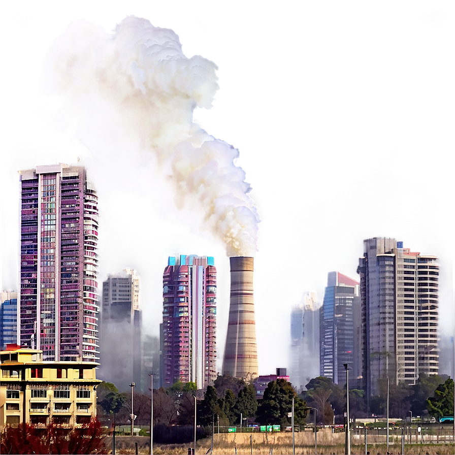 Smoggy Urban Atmosphere Png Ajn PNG