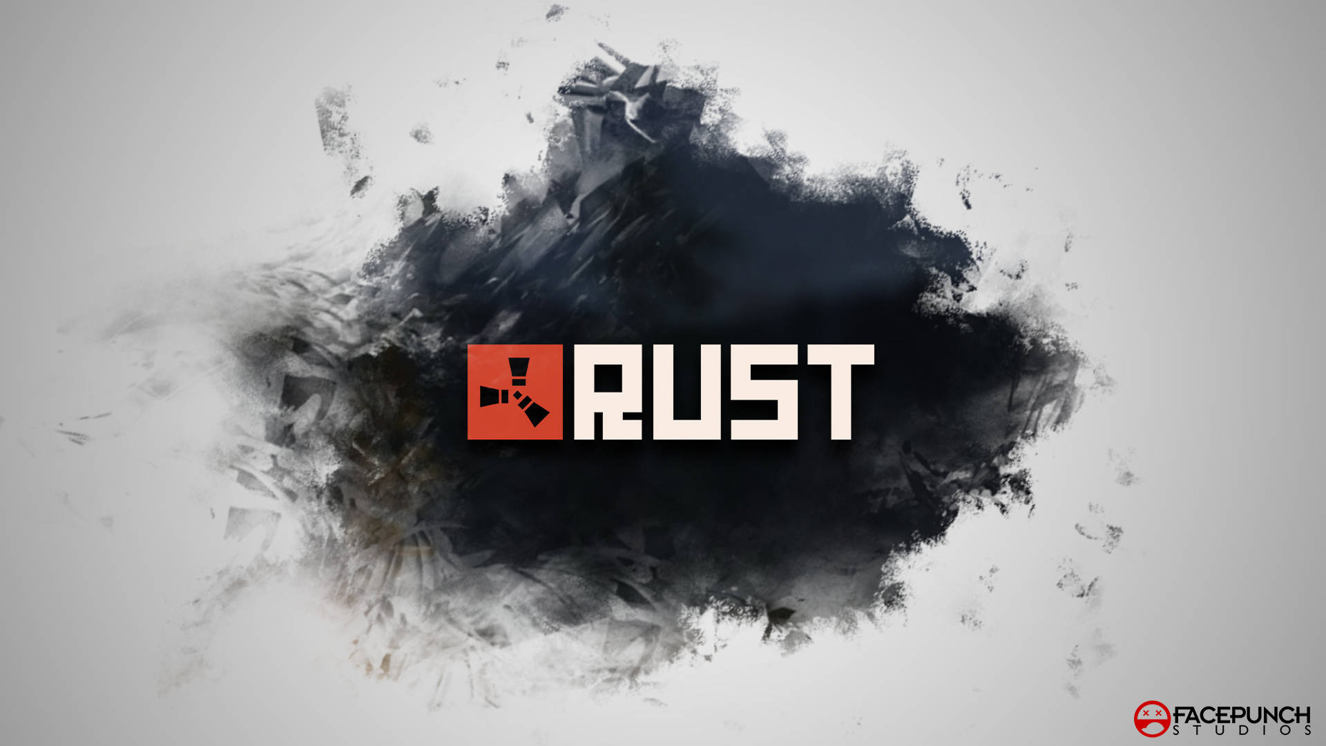 Smoke And Rust Logo Wallpaper