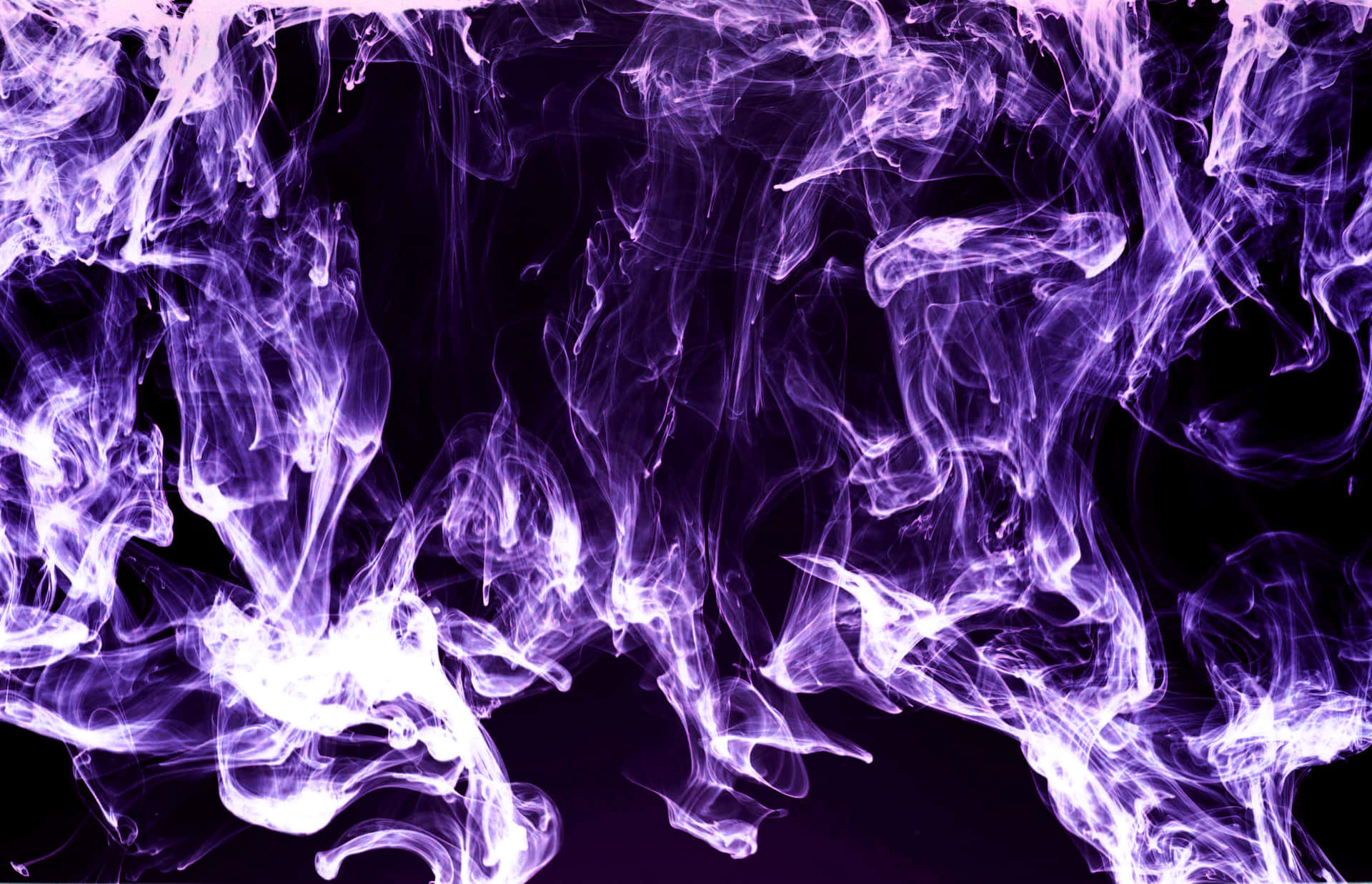 Purple Smoke With White Highlights Background
