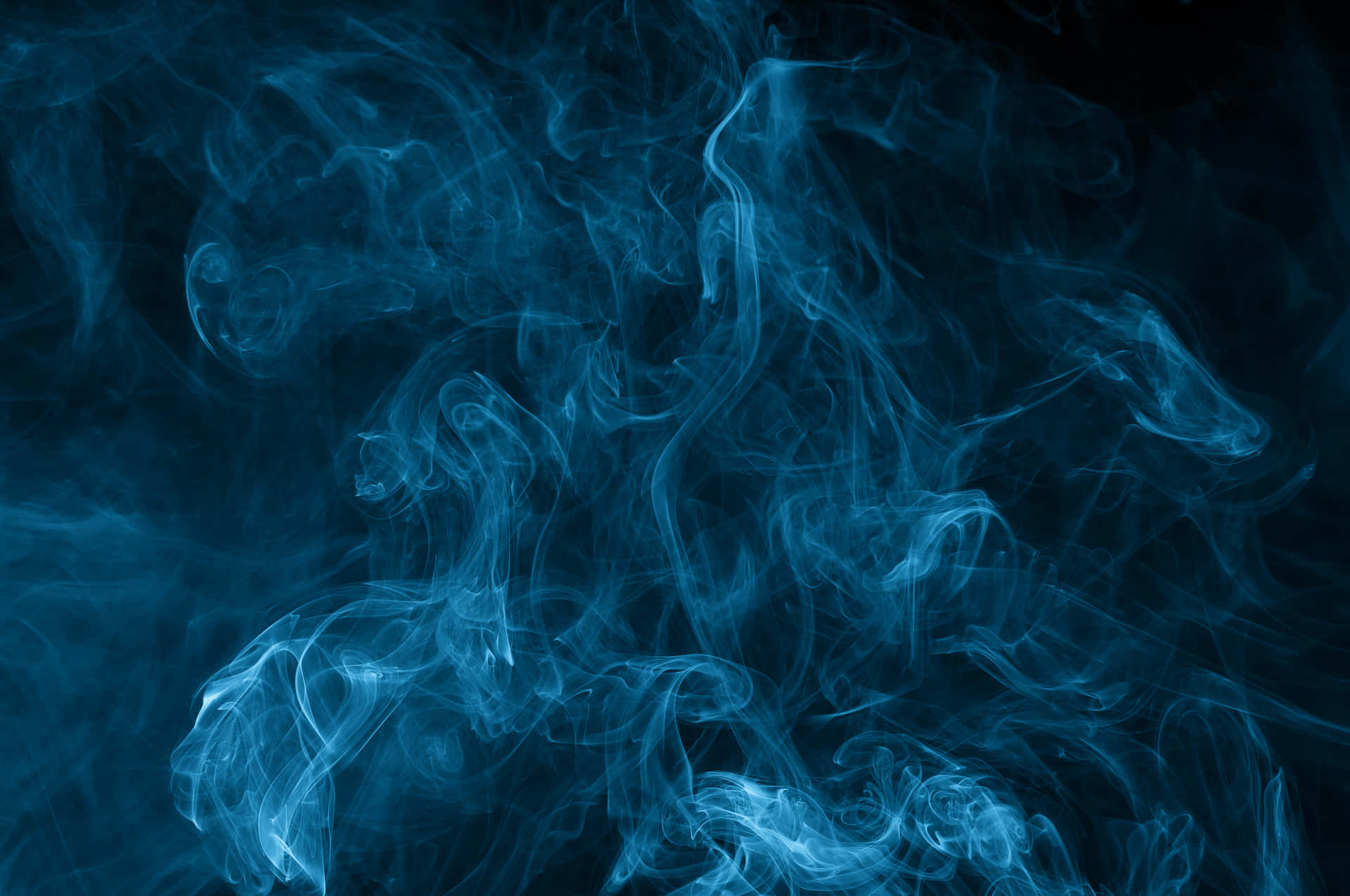 Make a statement with this bold, blue Smoke wallpaper Wallpaper