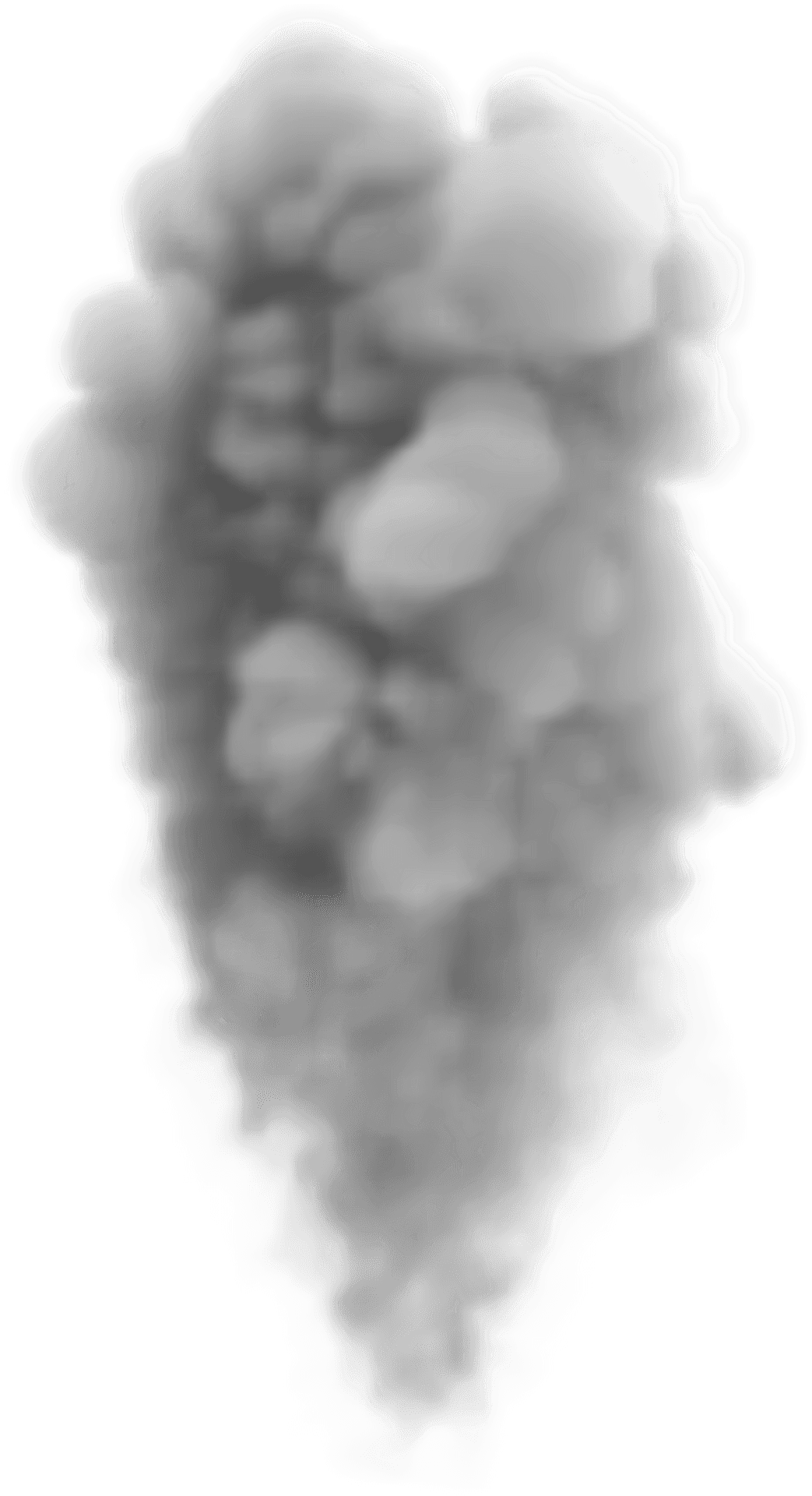 Smoke Plume Graphic PNG