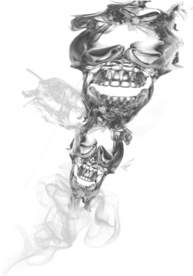 Smoke Skull Dangersof Smoking PNG