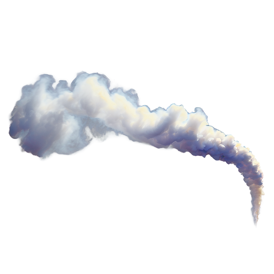 Smoke Trail A PNG