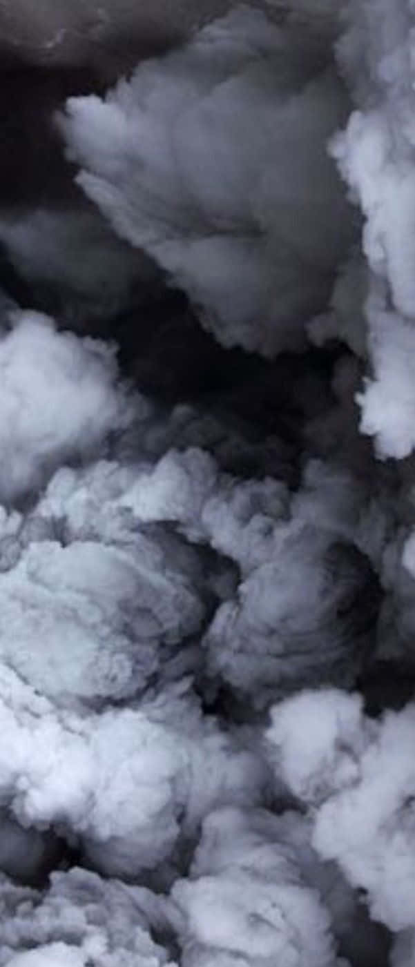 Durcheine Wolke Aus Rauch Hindurchsieben Wallpaper
