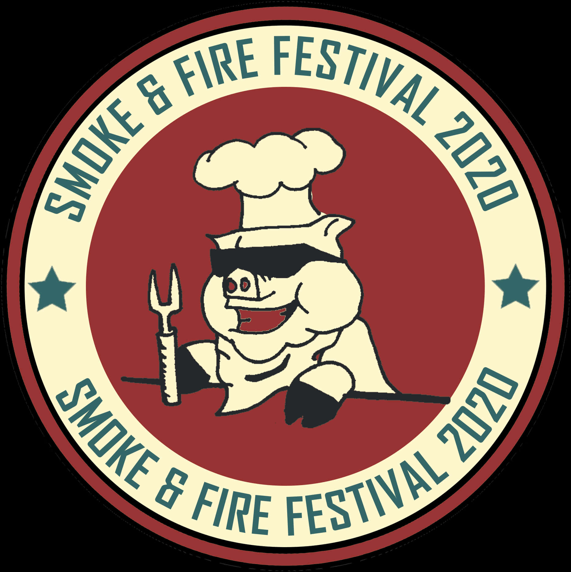 Smokeand Fire Festival2020 Logo PNG