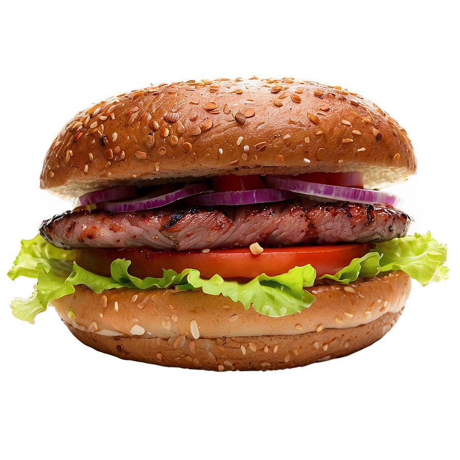 Smoked Beef Burger Png Npt PNG
