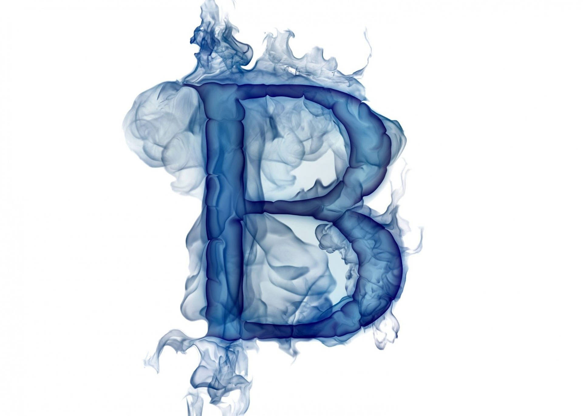 Smoked Letter B