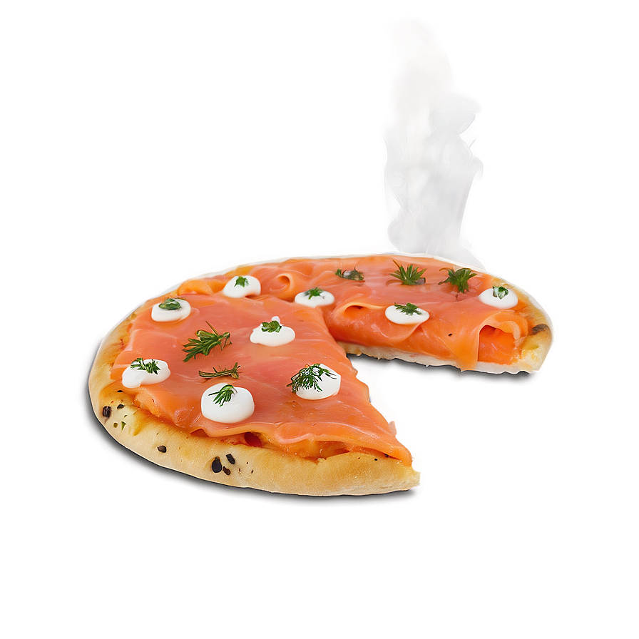 Smoked Salmon Pizza Png Ccf38 PNG