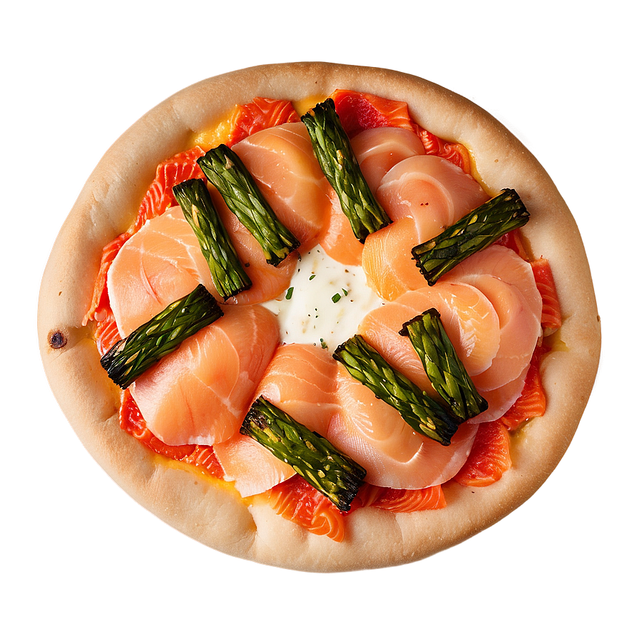 Smoked Salmon Pizza Png Fux PNG