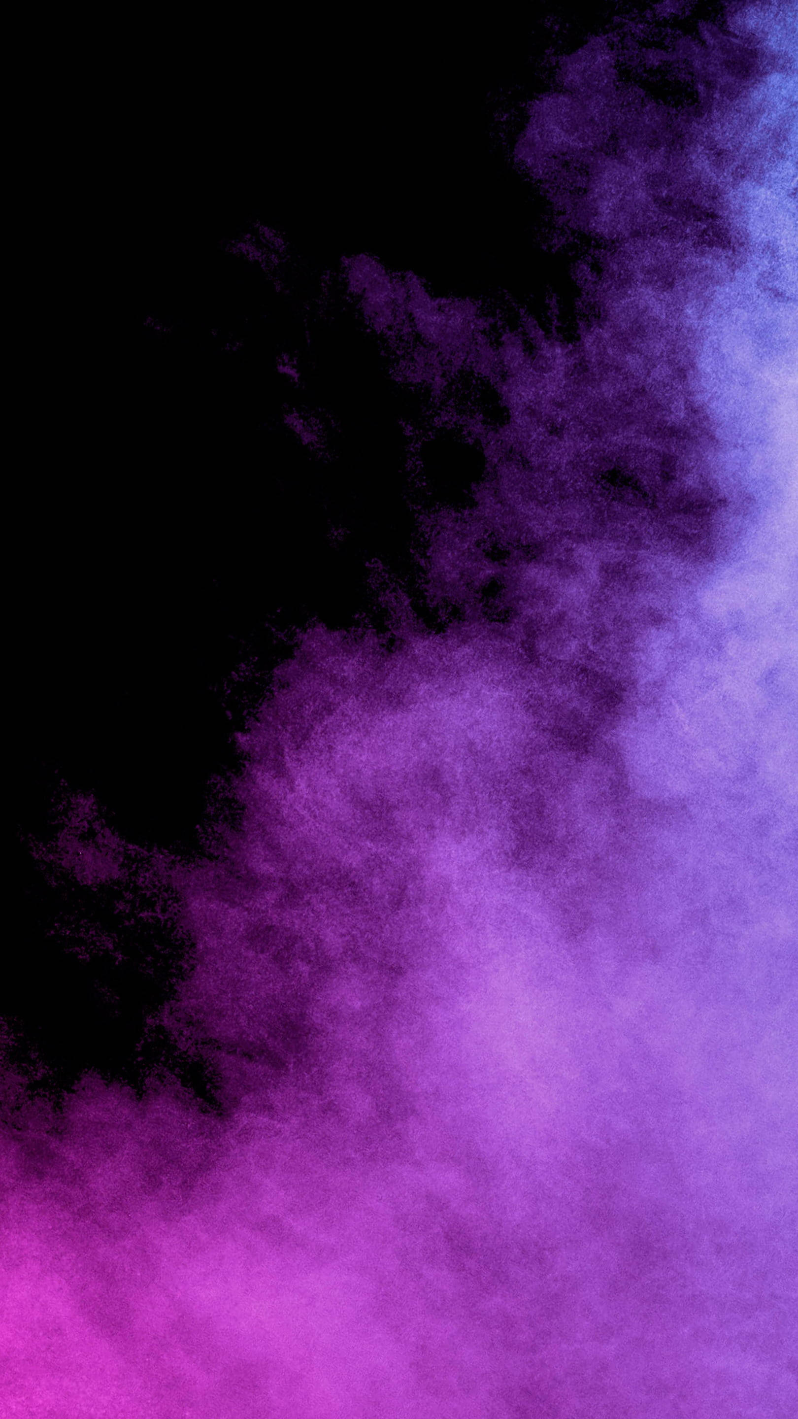 Smokey Black And Purple Phone Wallpaper