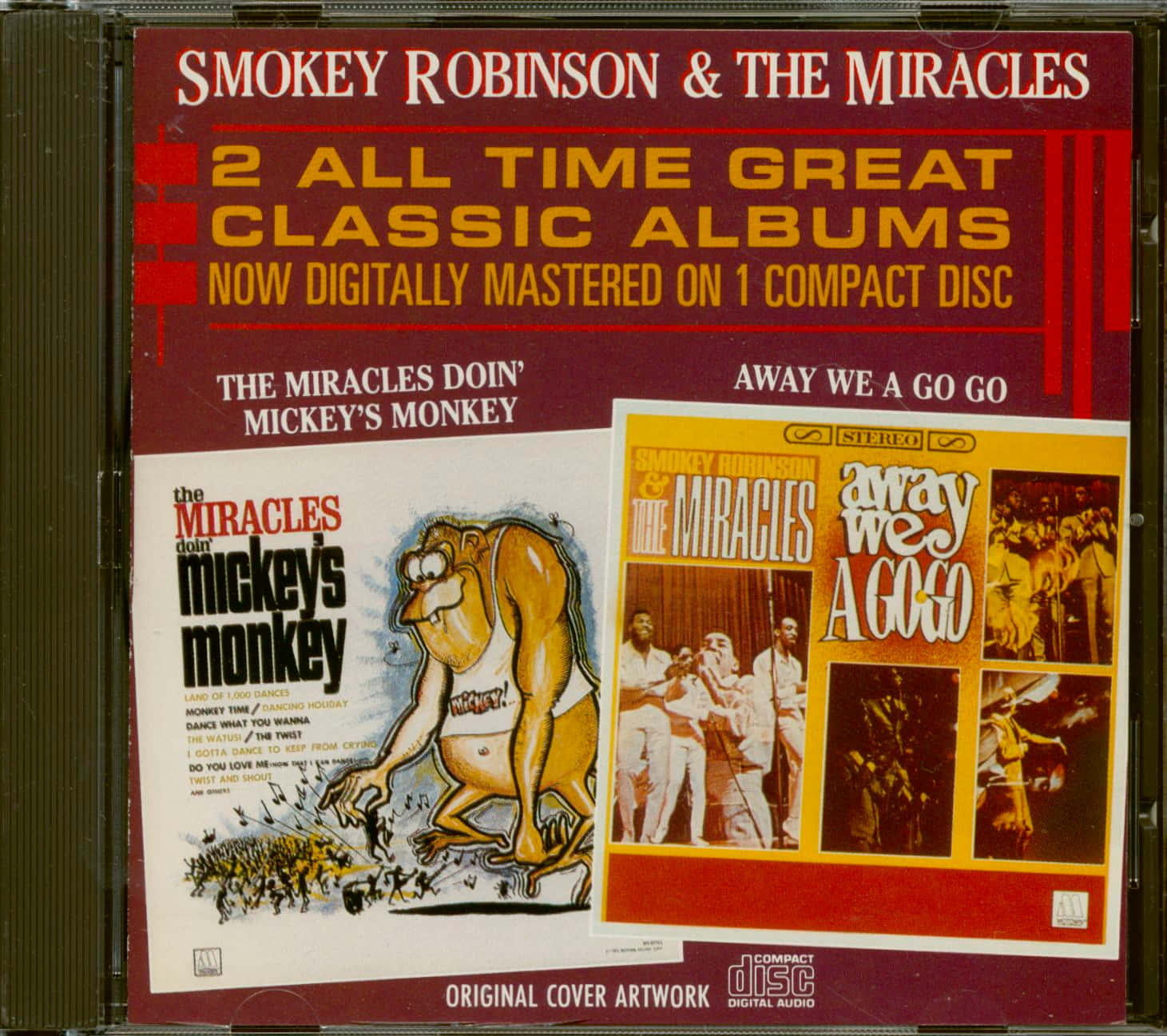 Røgig Robinson og The Miracles klassiske album tapet Wallpaper