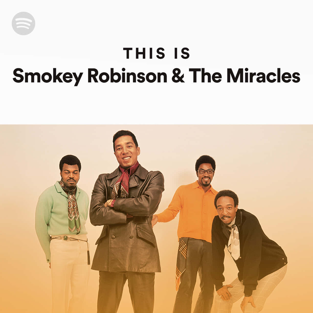 Smokeyrobinson Und Die Miracles Spotify-cover. Wallpaper