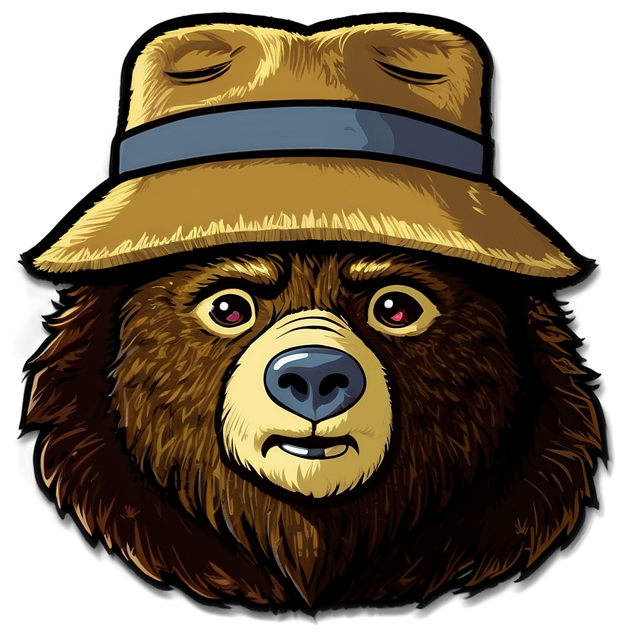 Smokey The Bear A PNG