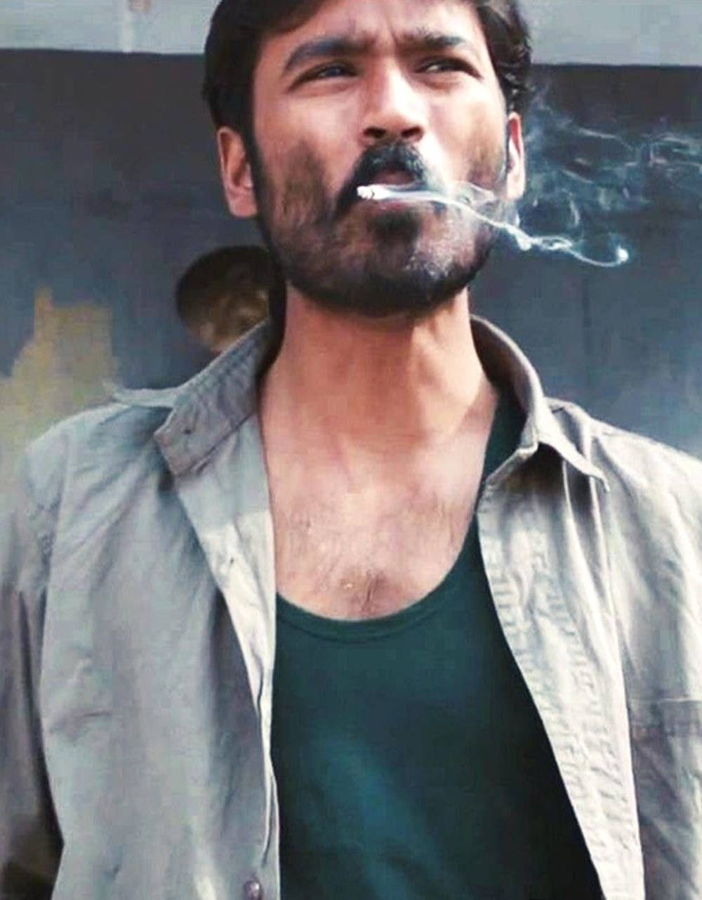 Download Smoking Actor Dhanush Wallpaper 