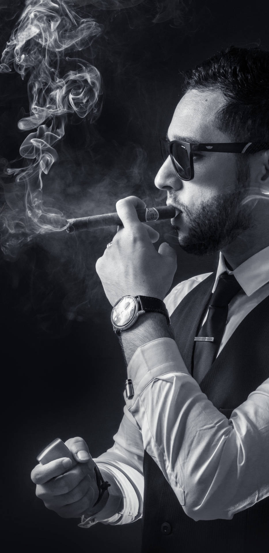 Rökning Män Telefon Wallpaper